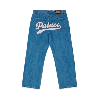 PALACE Chain Script Jean "Stone Wash"