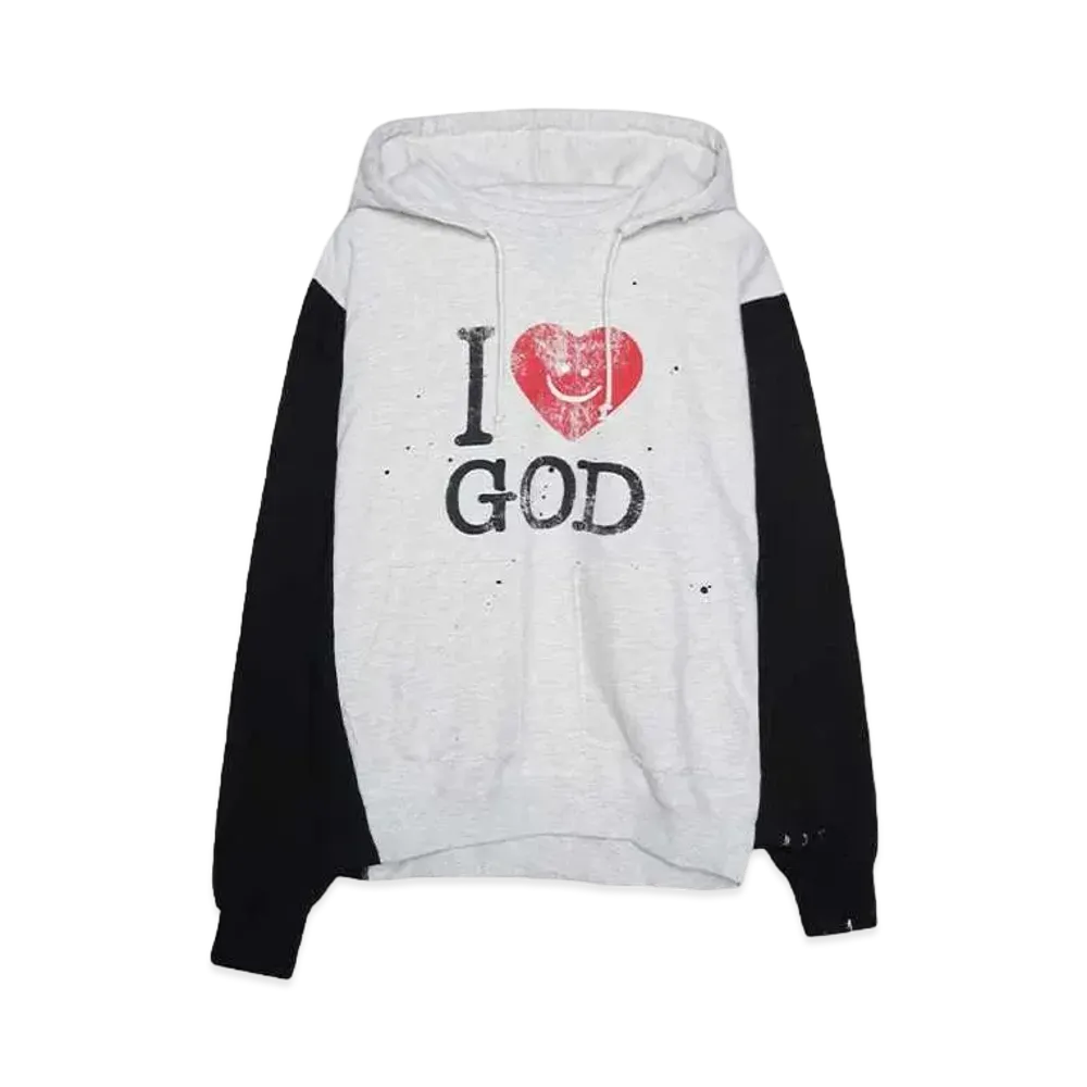 SOMEIT REBUILD HOODIE "BLACK/GREY/BLACK"