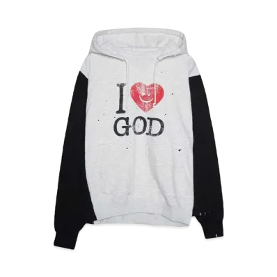 SOMEIT REBUILD HOODIE "BLACK/GREY/BLACK"