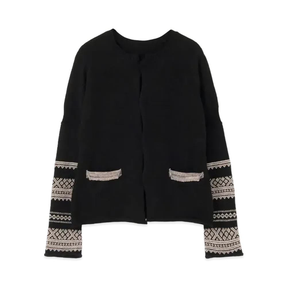 Yohji Yamamoto 7G PS JQ1 X RIB JQ PANEL SLLEVE CD "Black"