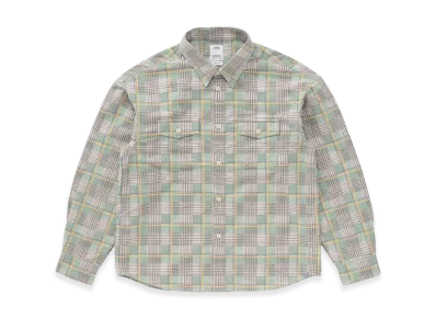 visvim Pioneer Check L/S "LT.Green"