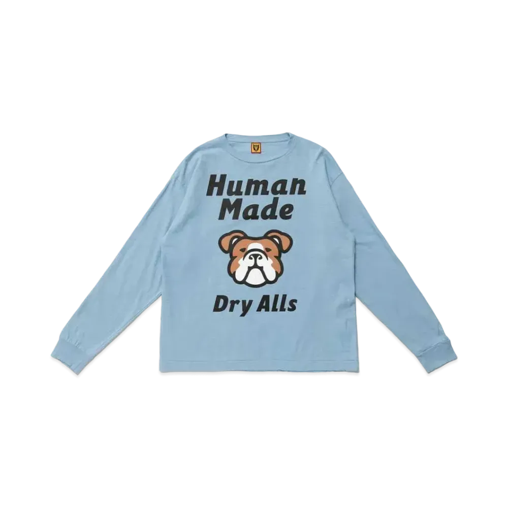 HUMAN MADE L/S T-SHIRT "Blue"