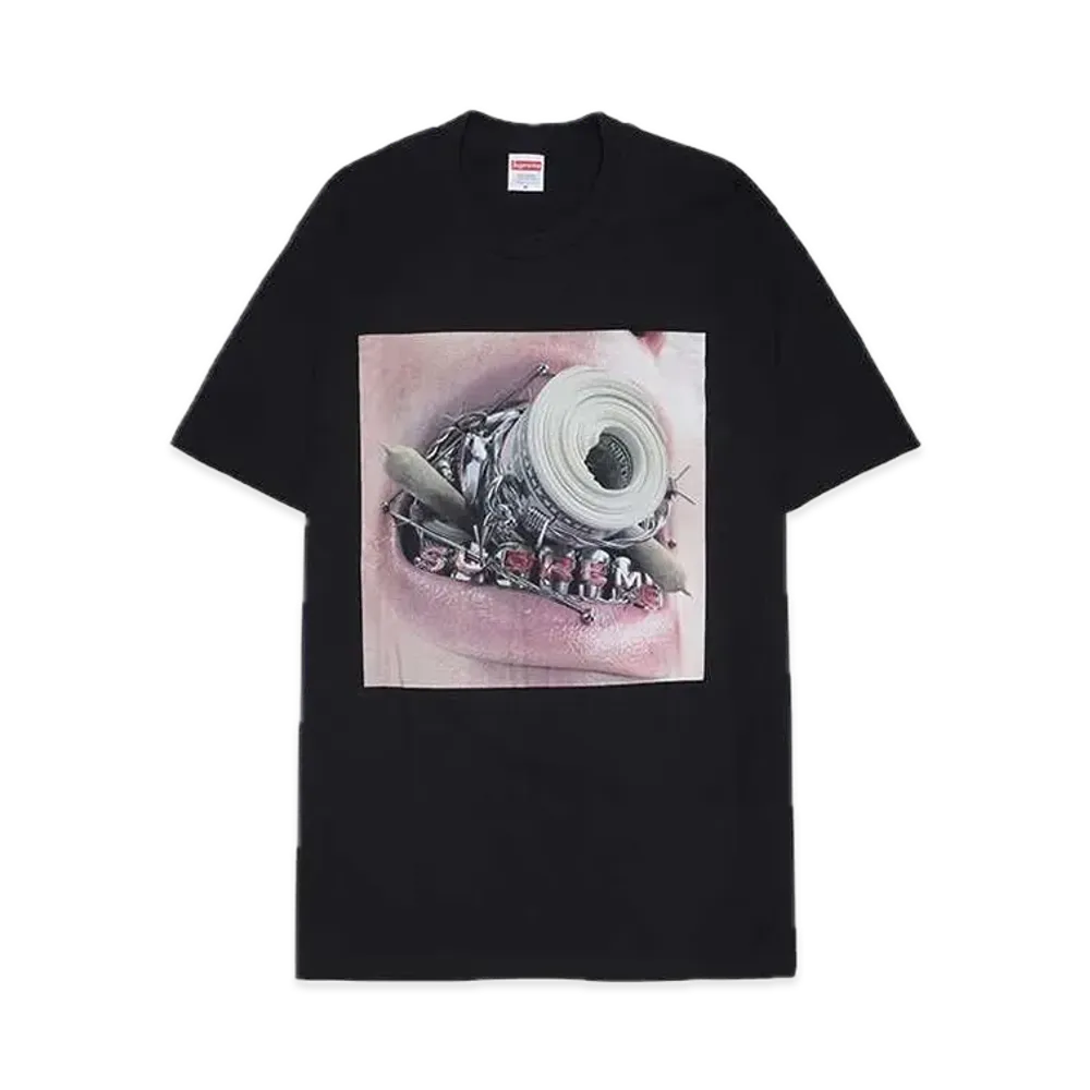 Supreme Braces Tee "Black"