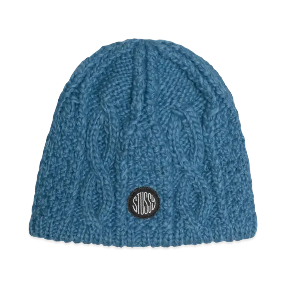 Stussy Skullcap Cable Knit "Blue"