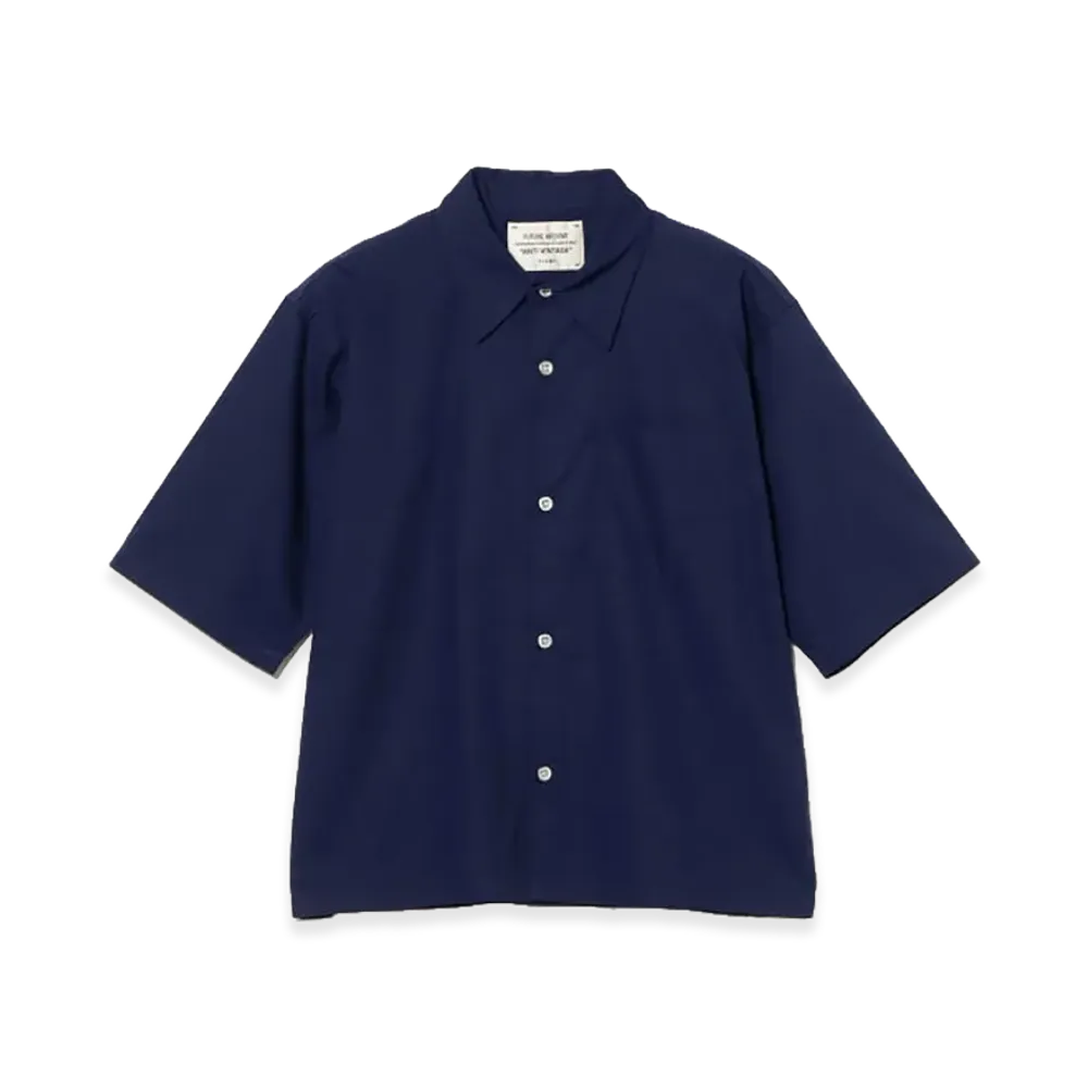BEAMS FUTURE ARCHIVE Regular Boxfit Shirt "Navy"