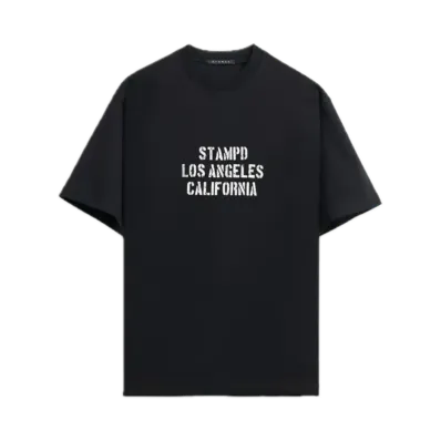 STAMPD Los Angeles Relaxed Tee "Black"