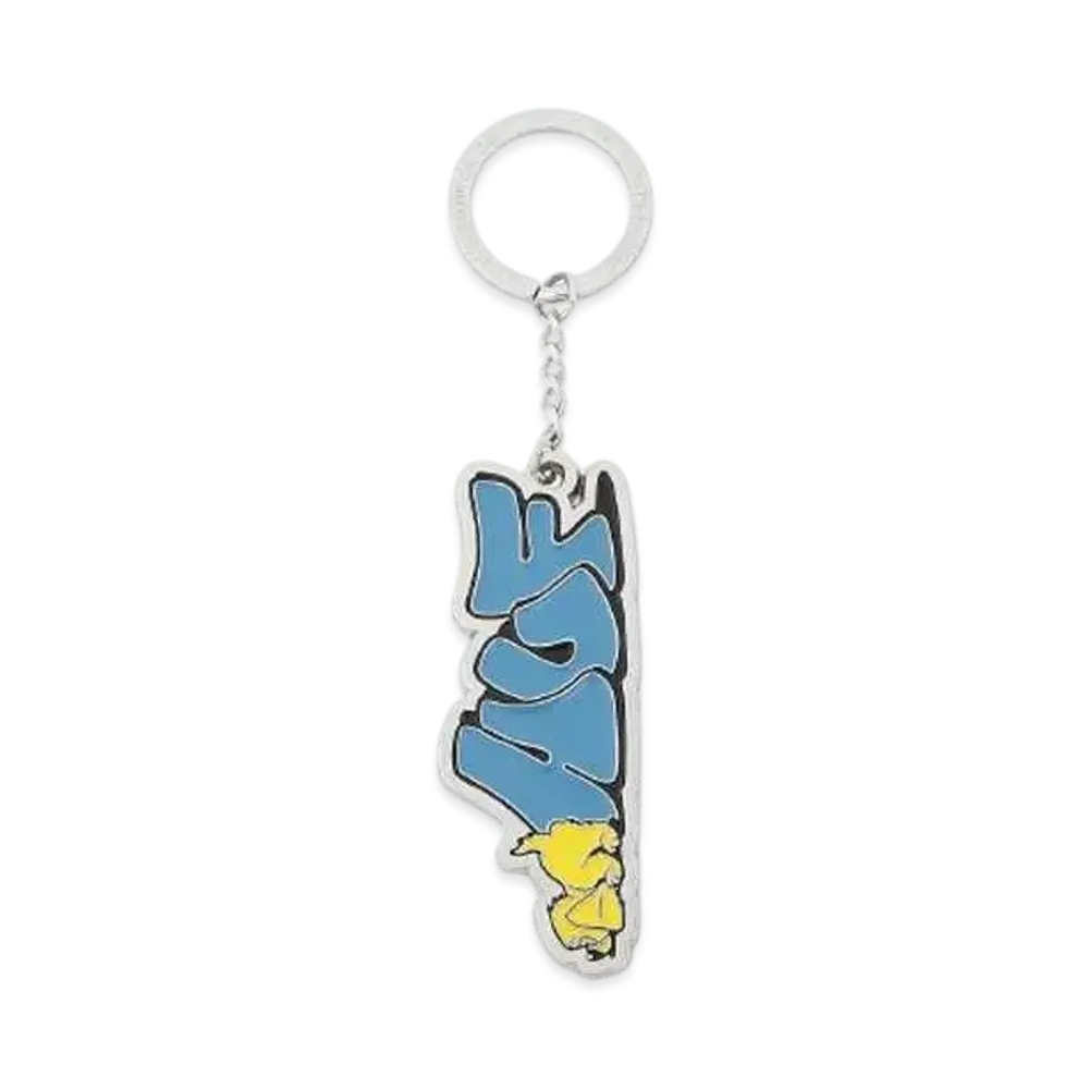 HUF Winter 24 Dog Sense Keychain "Silver"