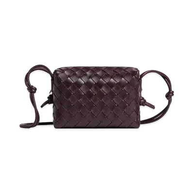 Bottega Veneta Mini Loop "Dark Barolo"