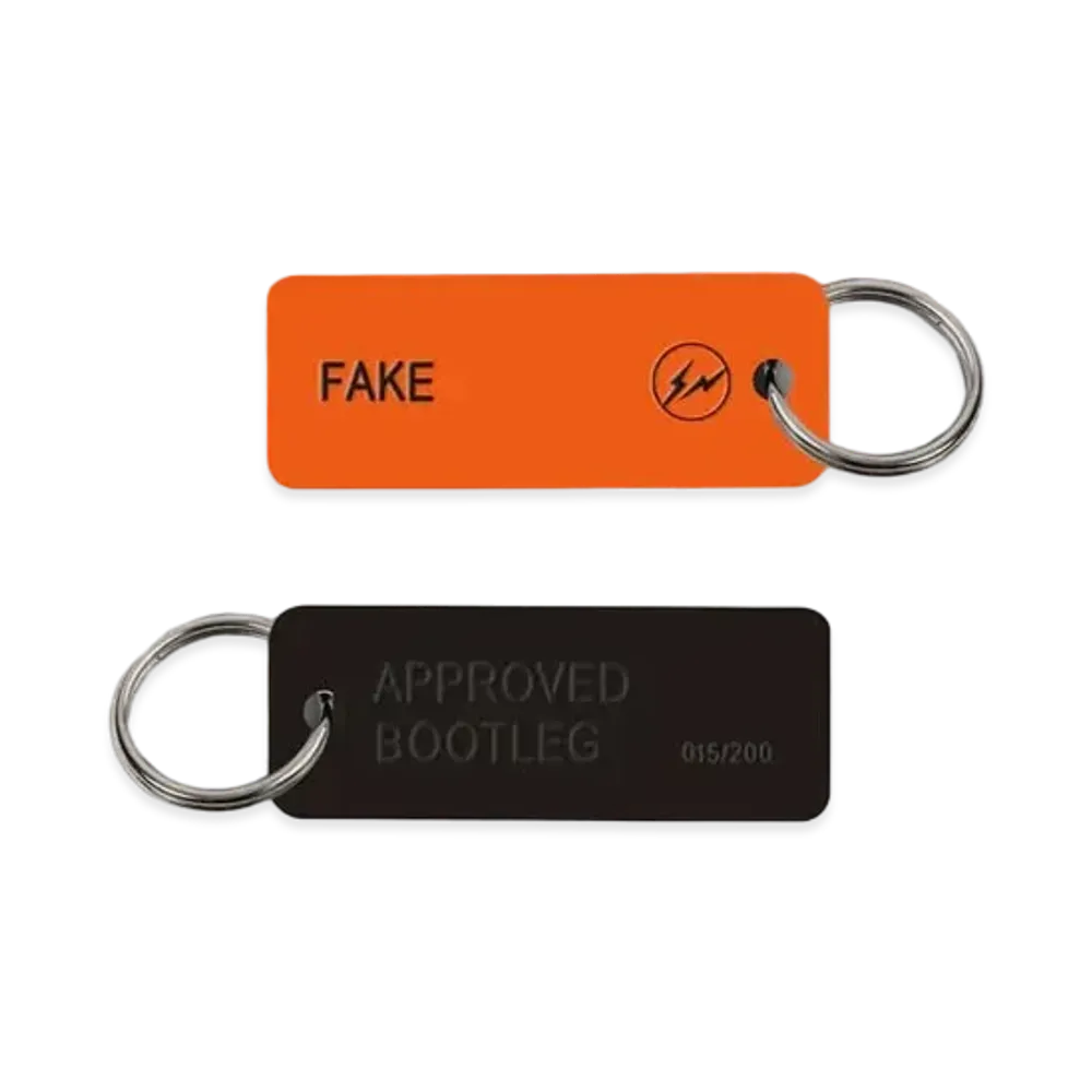 FRAGMENT FAKE Keytag "Tangerine"