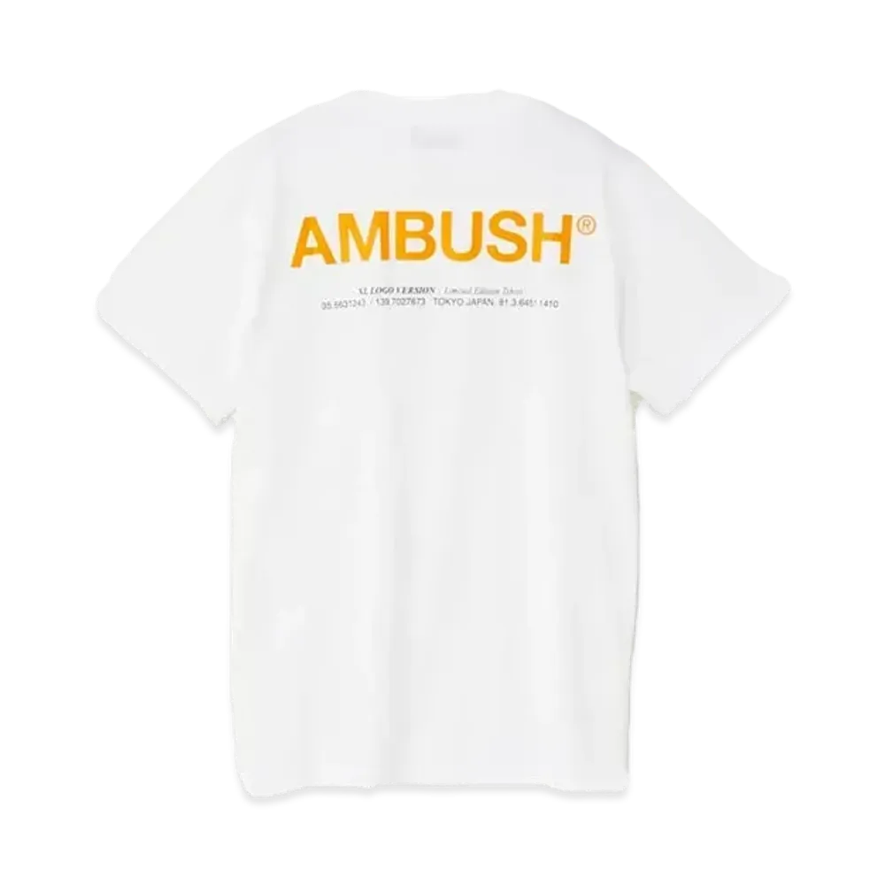 AMBUSH XL LOGO T-SHIRT 2019 "White"