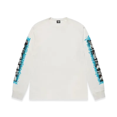Stussy Youth Brigade Pigment Dyed LS Tee "Natural"