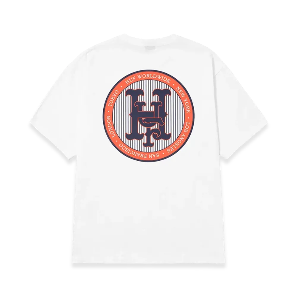 HUF Major League Tee "White"