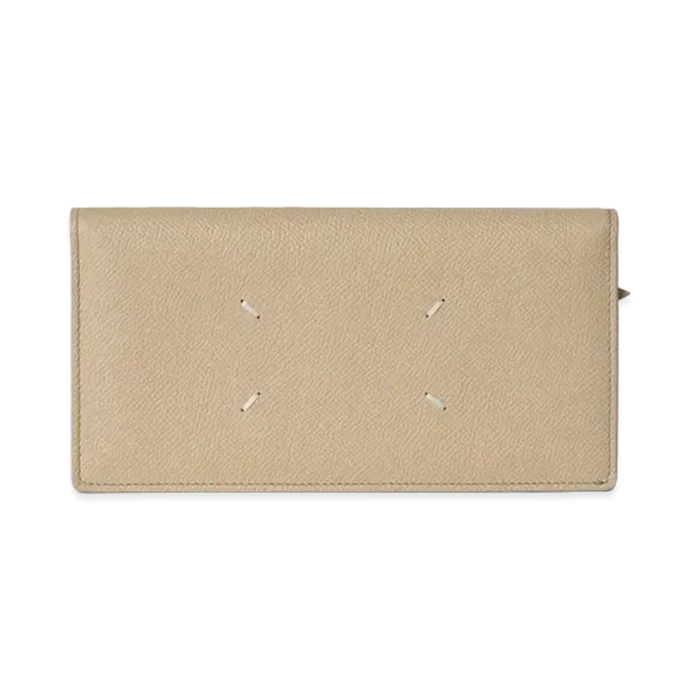 Maison Margiela Long Slim Wallet "Almond"