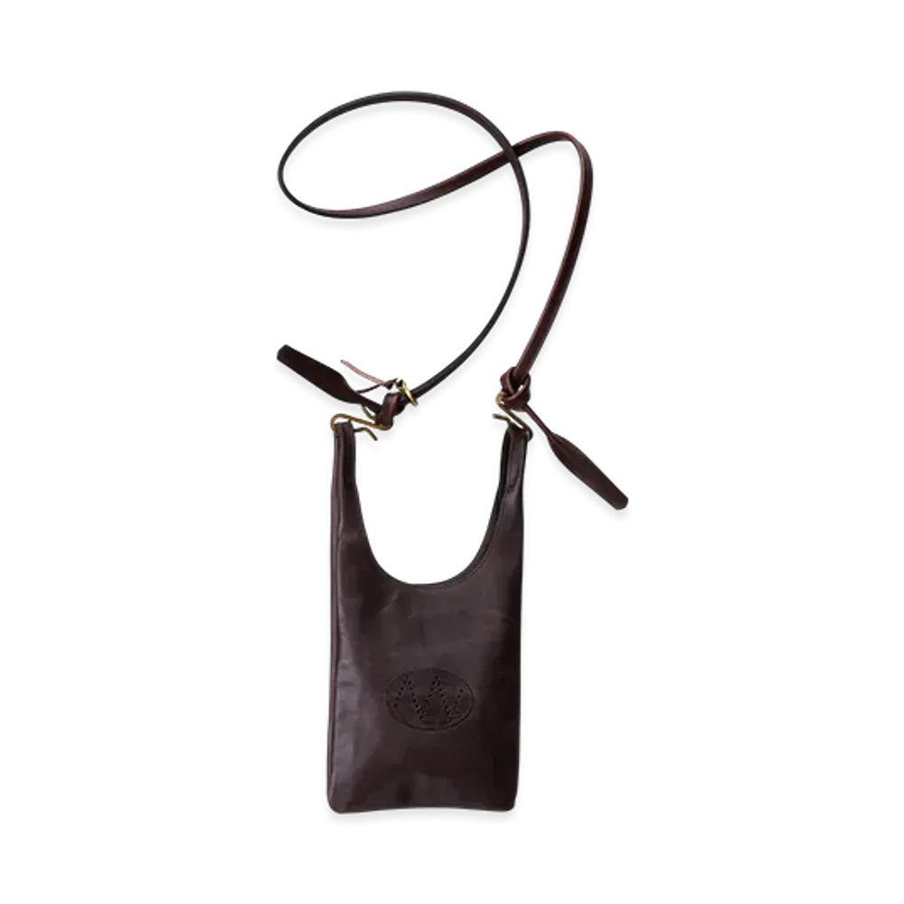 NICENESS Lowe.H.H - Petit Oiled Horse NN Shoulder Bag - Small "Brown"