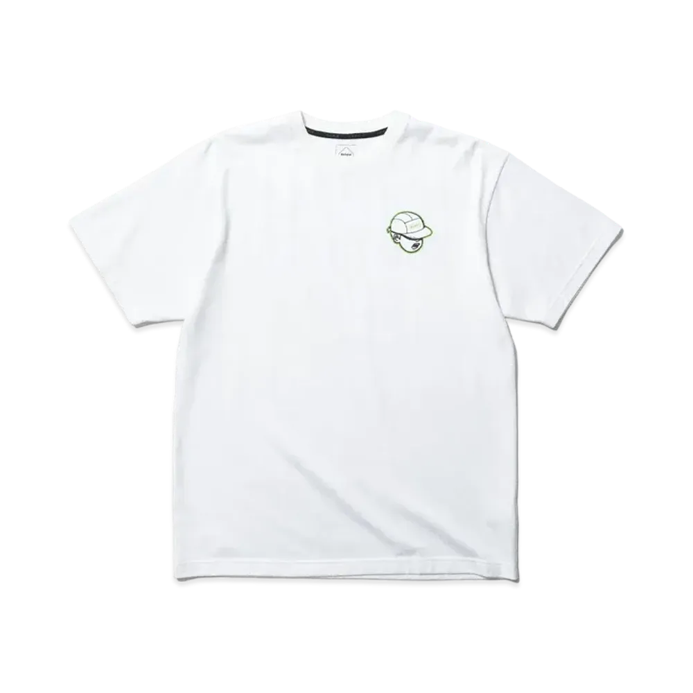 F.C.Real Bristol x paperboy 'FOOTBALL PACK' Tee "White"