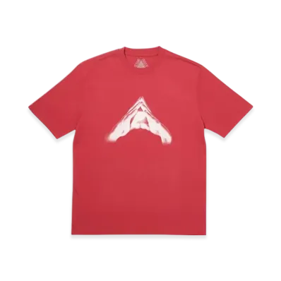 PALACE P'S Open Doors T-Shirt "Dark Red"