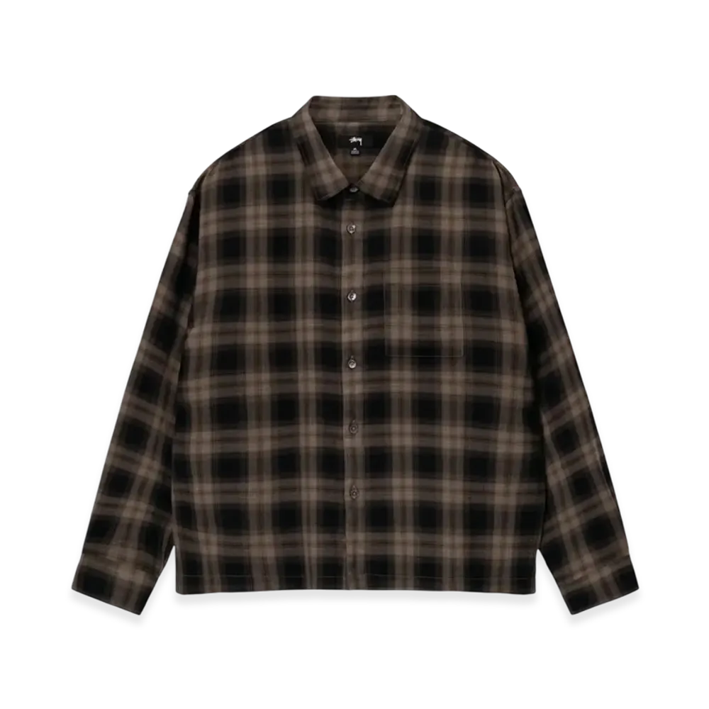 Stussy Mark Plaid Shirt "Tan"
