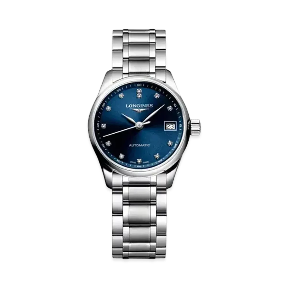 Longines Master Collection 25.50mm "Blue Sun Ray/Stainless Steel" L2.128.4.97.6