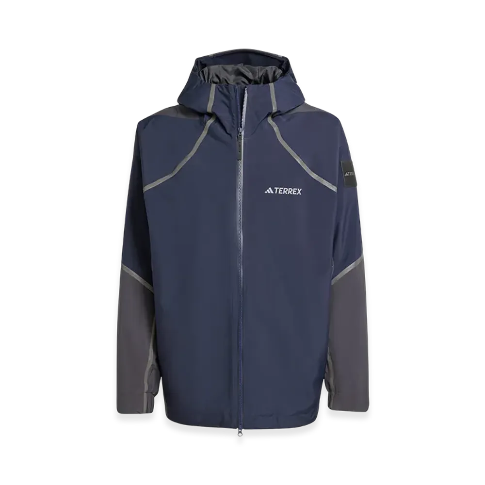 adidas National Geographic Waterproof Climaproof Rain Jacket "Legend Ink/Carbon"