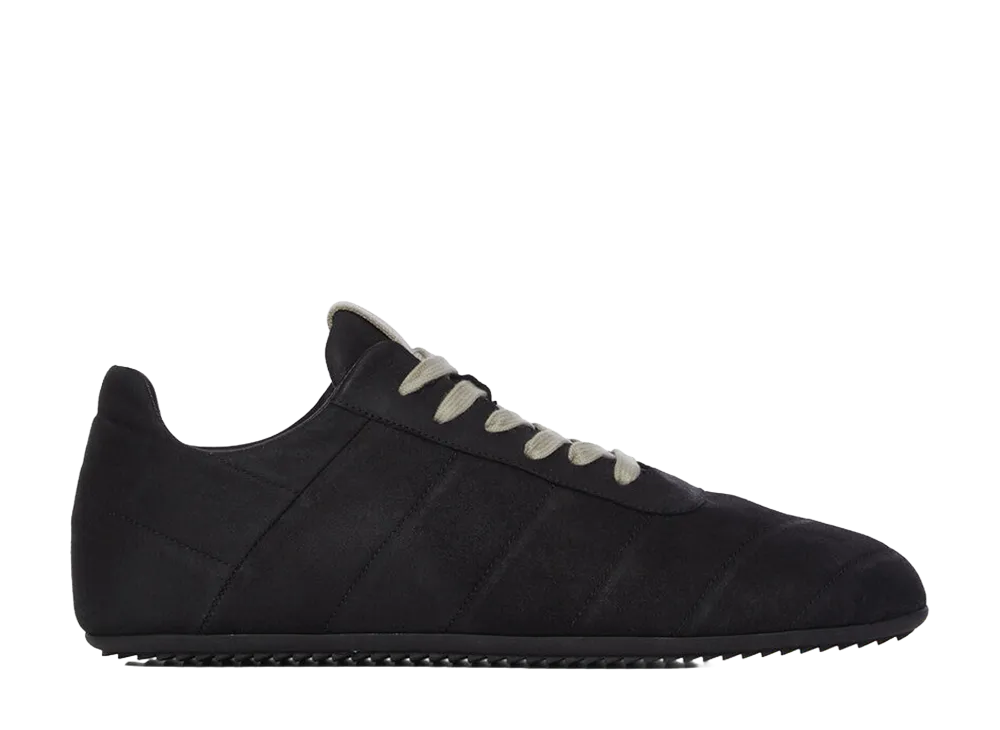 Rick Owens Women's Quilted Minimal Sneaks "Black"