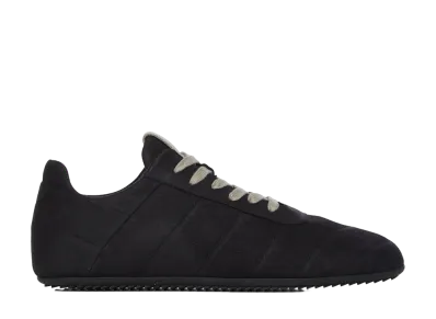 Rick Owens Women's Quilted Minimal Sneaks "Black"
