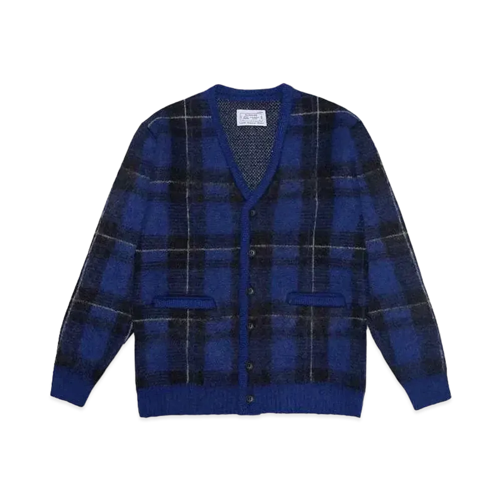 Rafu Mohair Cardigan "BLUE"