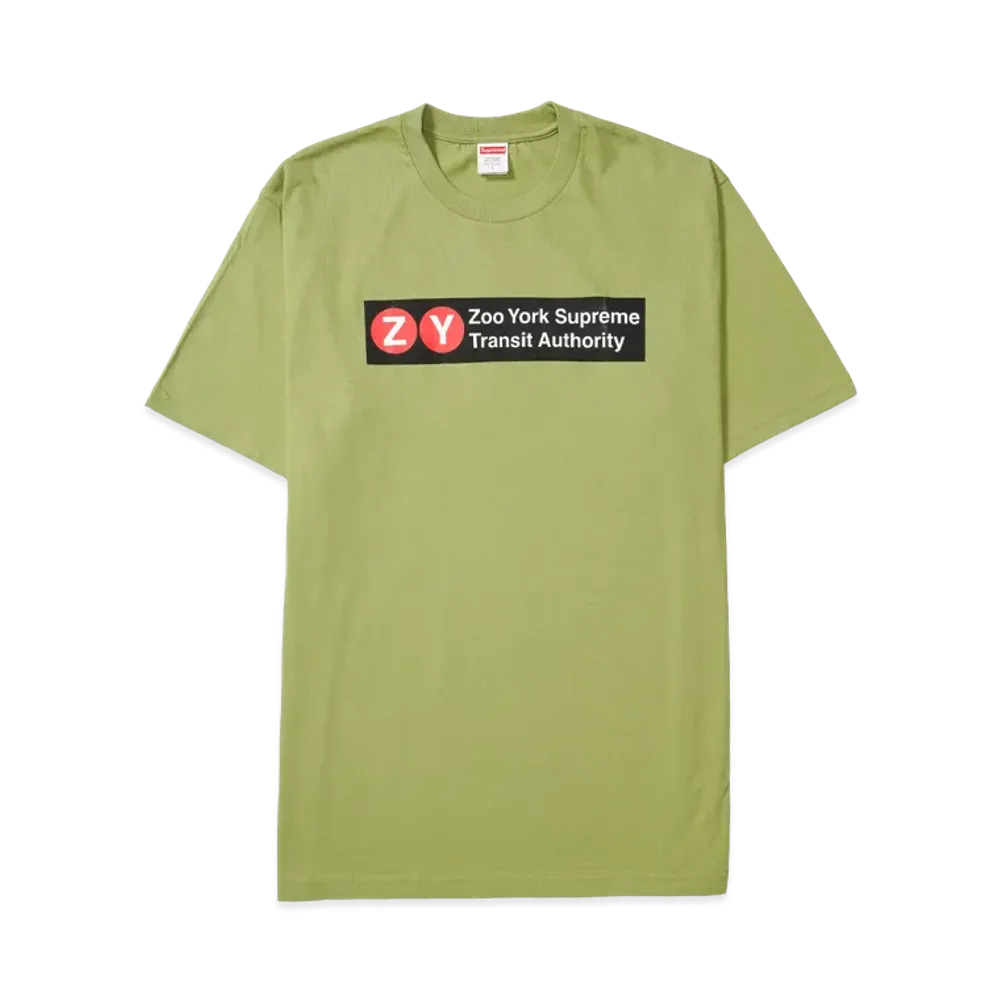 Supreme x Zoo York Transit Tee "Moss"