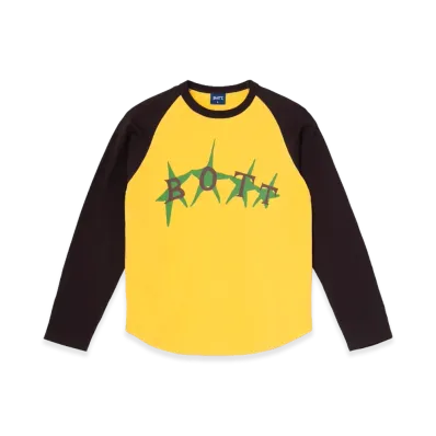 BoTT Stars Raglan L/S Tee "Yellow"