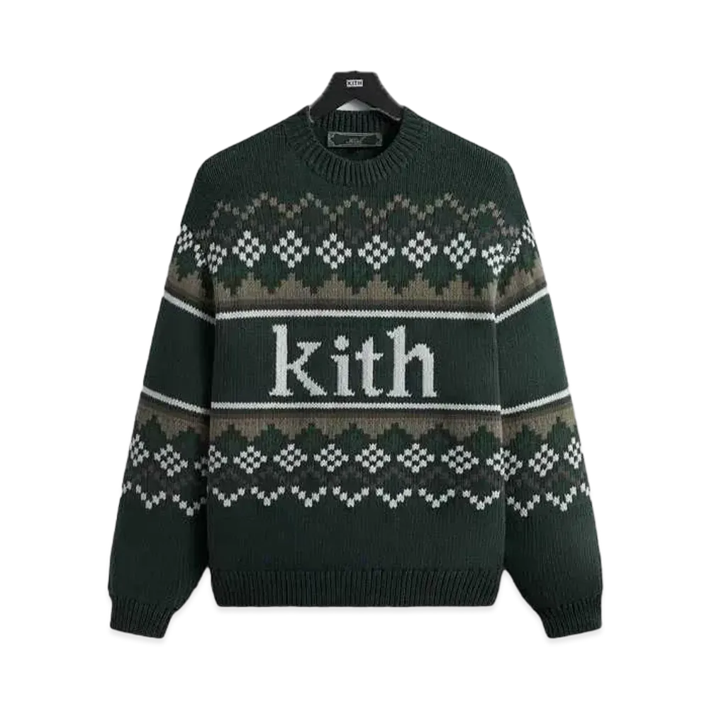 Kith Kithmas Fairisle Sweater "Frond"