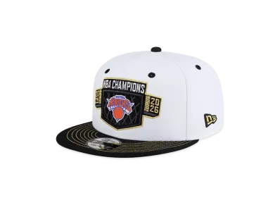 NEW ERA 9Fifty 2026 NBA Champions New York Knicks White "White"