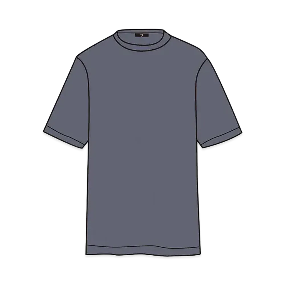 UNIQLO +J Supima Cotton Relax Fit Crew T 449135 "Dark Grey"