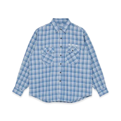 GDC Flannel Shirt "Blue"