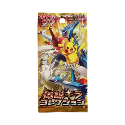 ポケモンカードゲーム XY 拡張パック 伝説キラコレクション (ピカチュウ&レシラム&ディアルガ&ラティオス&ラティアス) 1ED パック