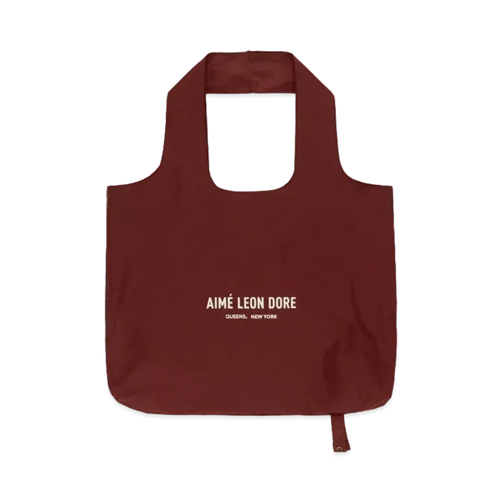 Aime Leon Dore Packable Logo Tote "Brown"