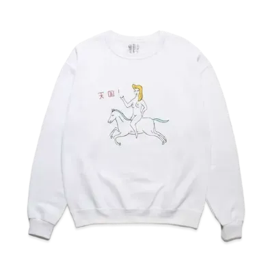 WACKO MARIA Sweat Shirt "White"