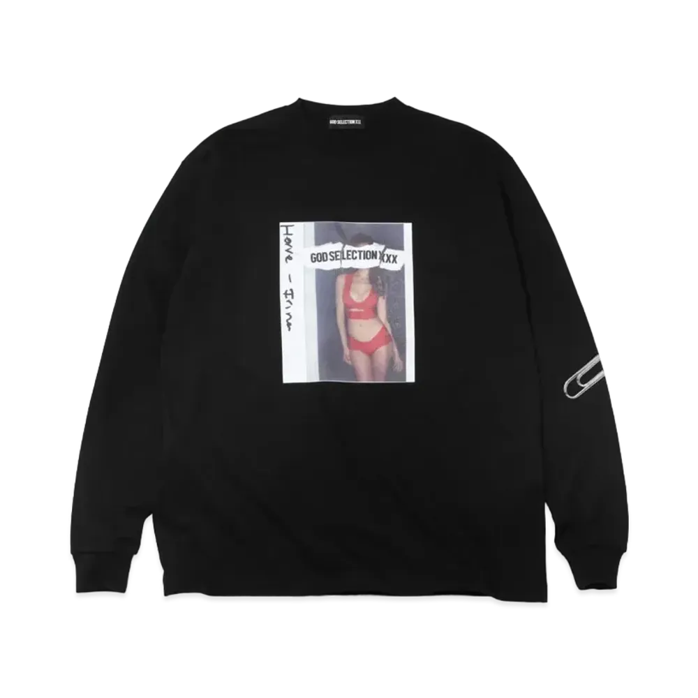 GOD SELECTION XXX Long Sleeve T-Shirt GX-A23-LT-01 "Black"