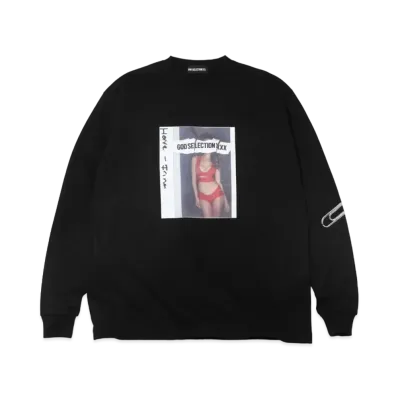 GOD SELECTION XXX Long Sleeve T-Shirt GX-A23-LT-01 "Black"