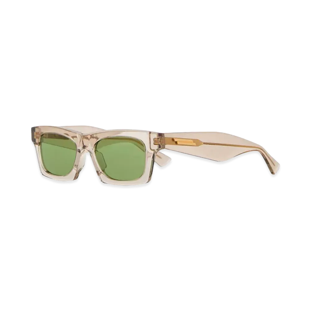 Bottega Veneta Women's Acetate Classic Sunglasses "White"