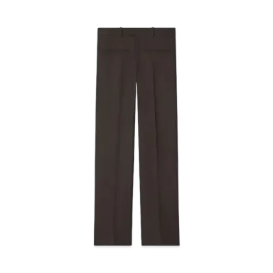 Courreges Heritage Retro Twill Pants "Mud Brown"
