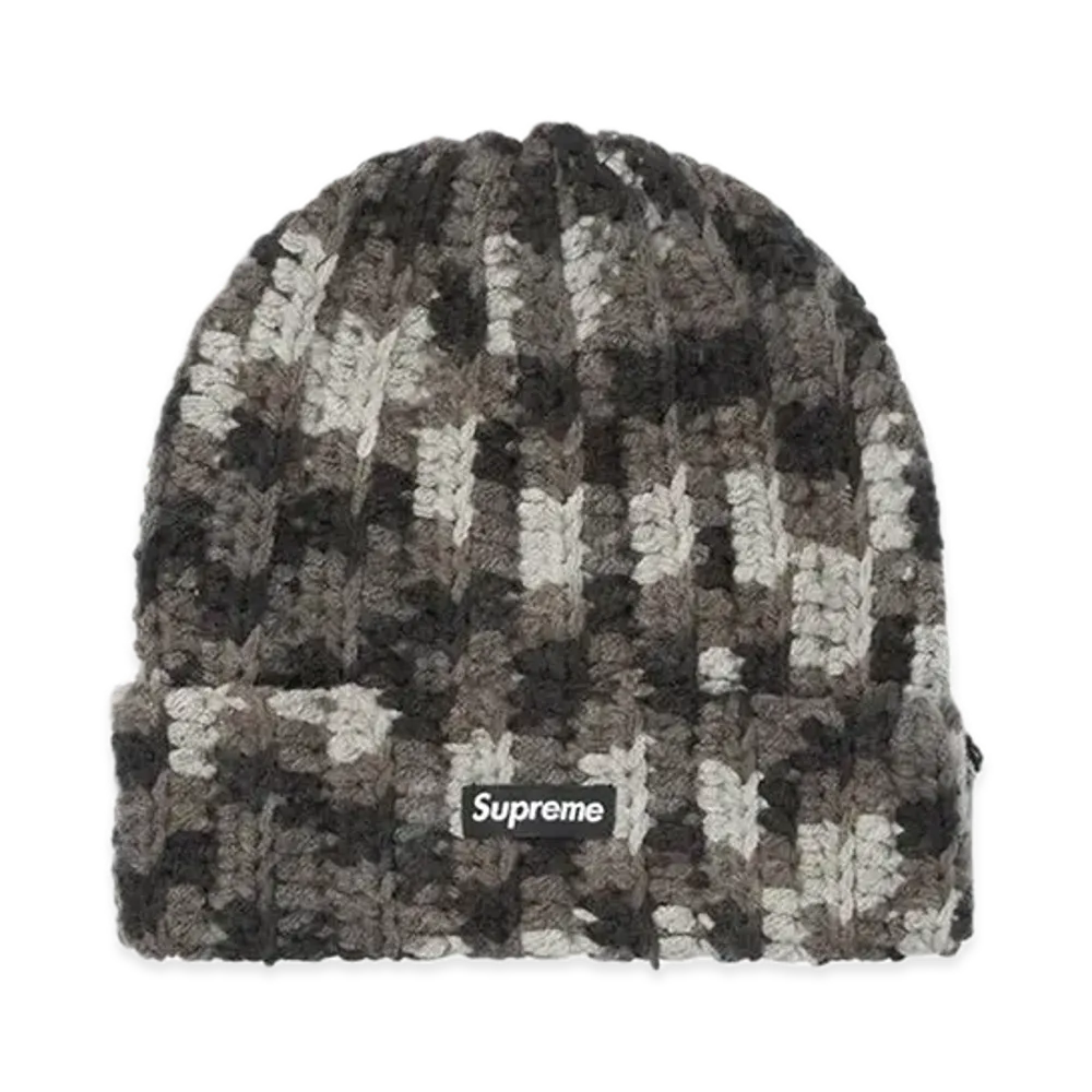 Supreme Crochet Beanie "Black"