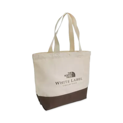 The North Face Block Canvas Bag "White"