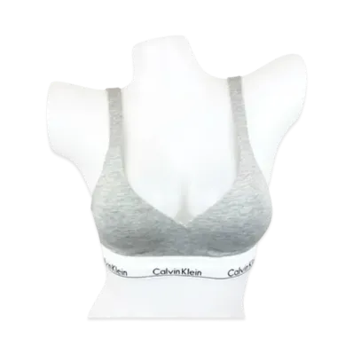 Calvin Klein Inner Bra With Pads "P Gray"