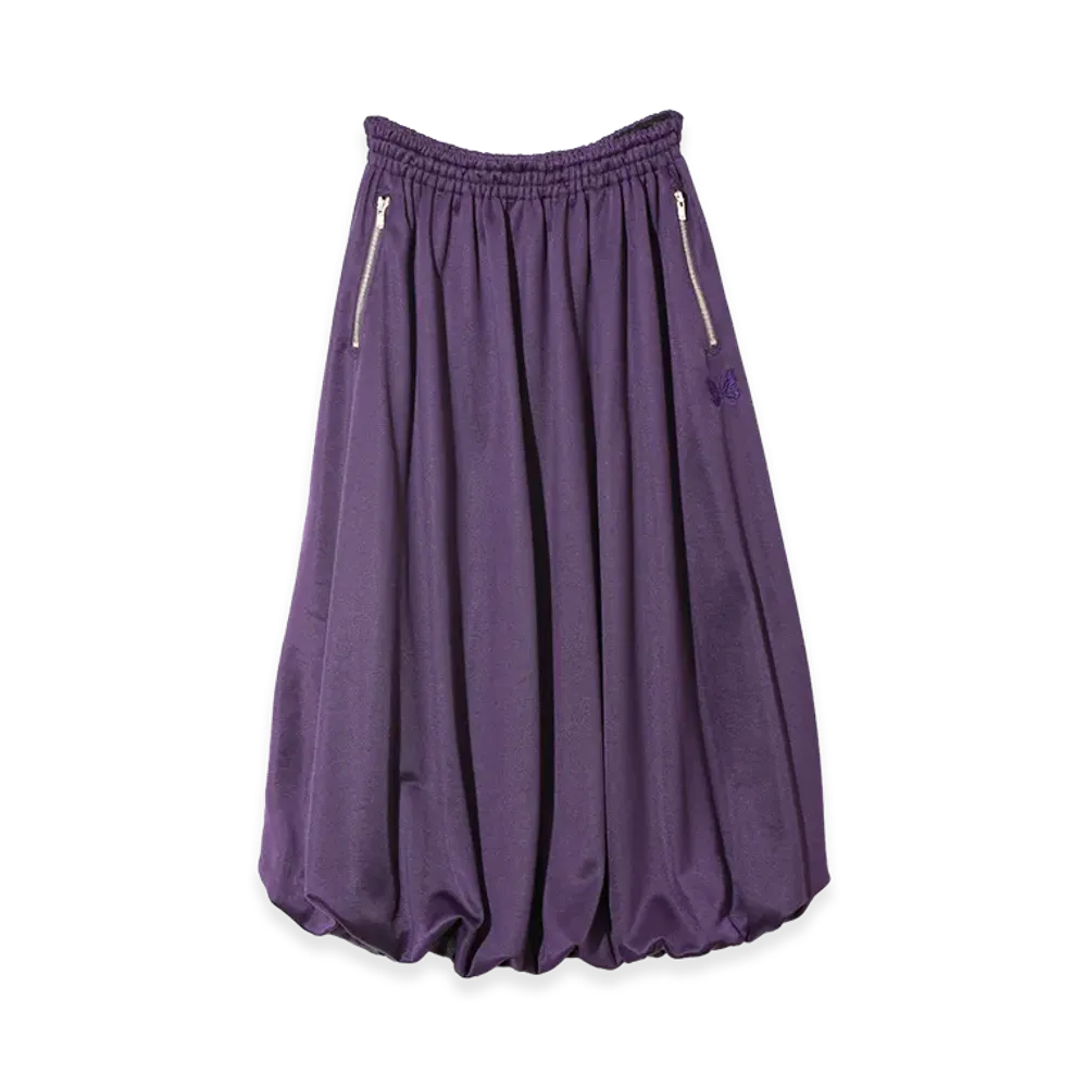 NEEDLES Balloon Track Skirt Bright Jersey "Purple"