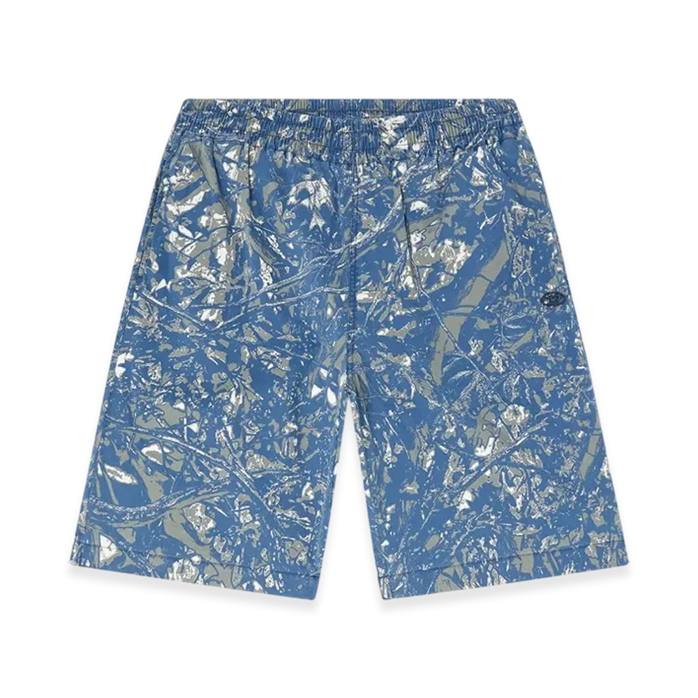 Diesel P-Opwik-C Knee-Length Shorts With Camo Print "Blue"
