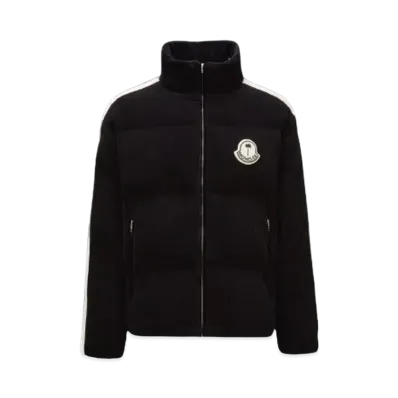 MONCLER X Palm Angels Ramsau Short Down Jacket "Black"