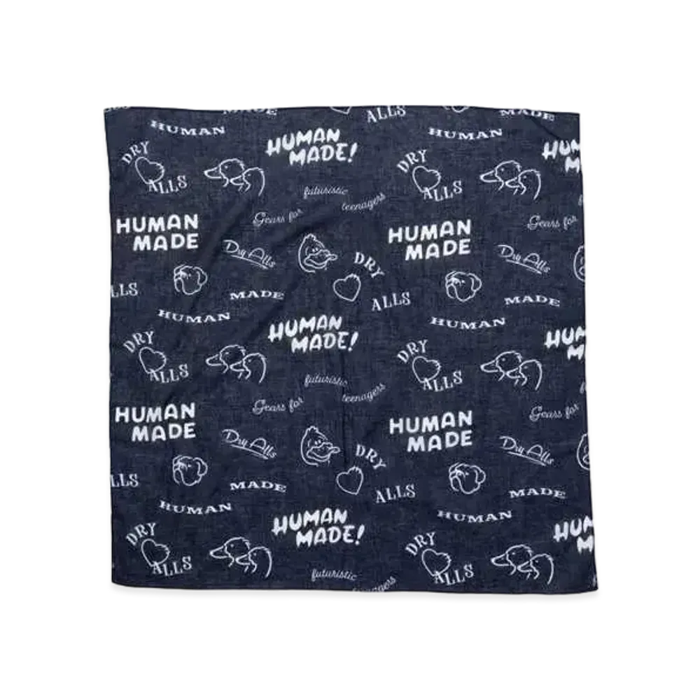 HUMAN MADE Bandana #2 "Navy"