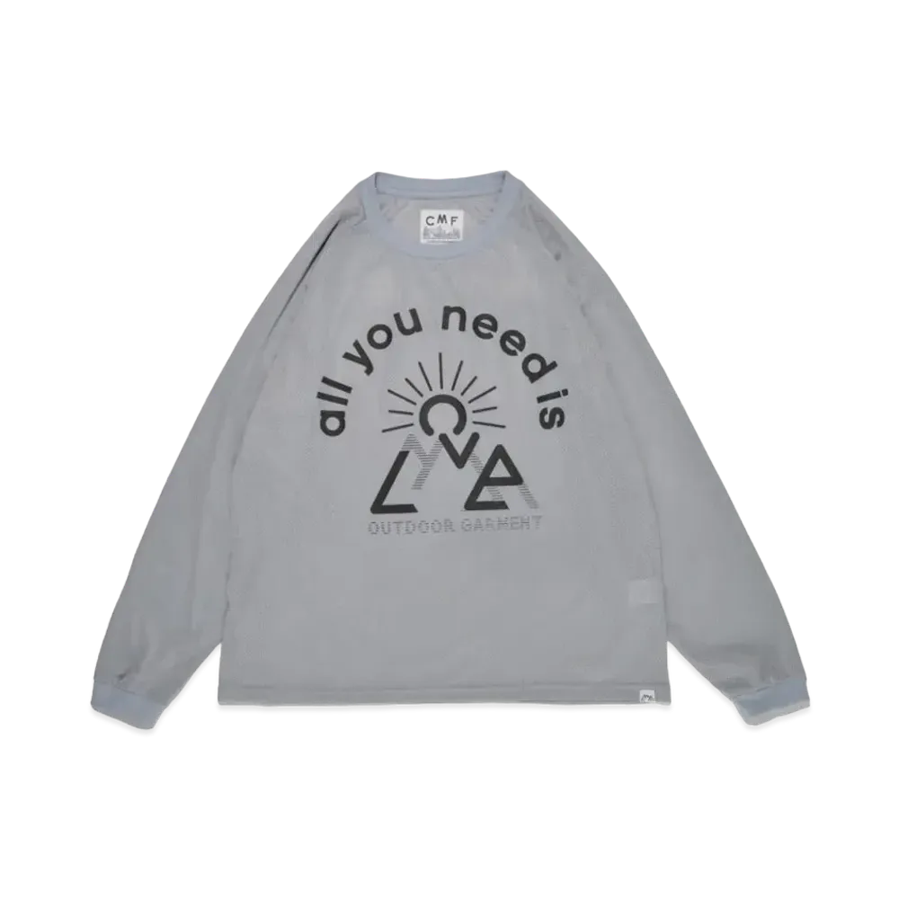 CMF OUTDOOR GARMENT Quick Dry Mesh Tee "Light Gray"