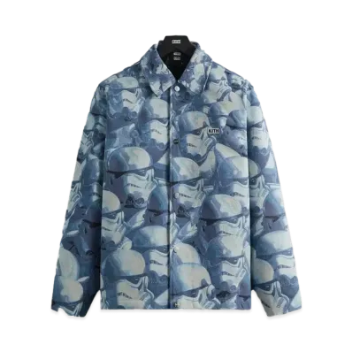 Kith x STAR WARS Stormtrooper Coaches Jacket "Helium"