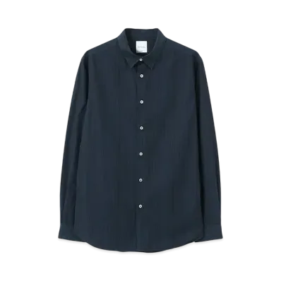 Paul Smith Signature Stripe Overdyed Shirt "Navy"