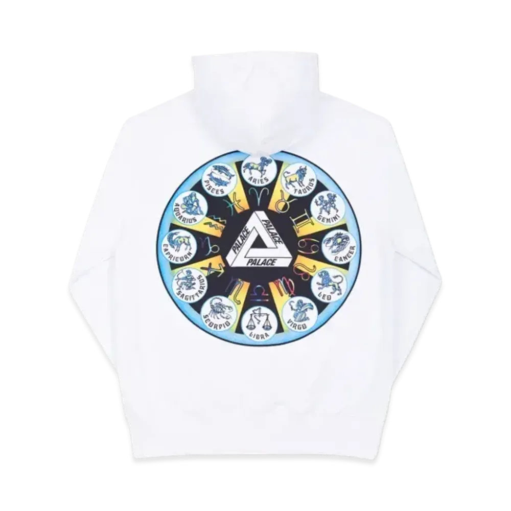 PALACE Zodigac Hood "White"